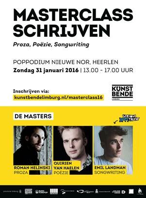 Masterclass Schrijven voor jong Limburgs taaltalent