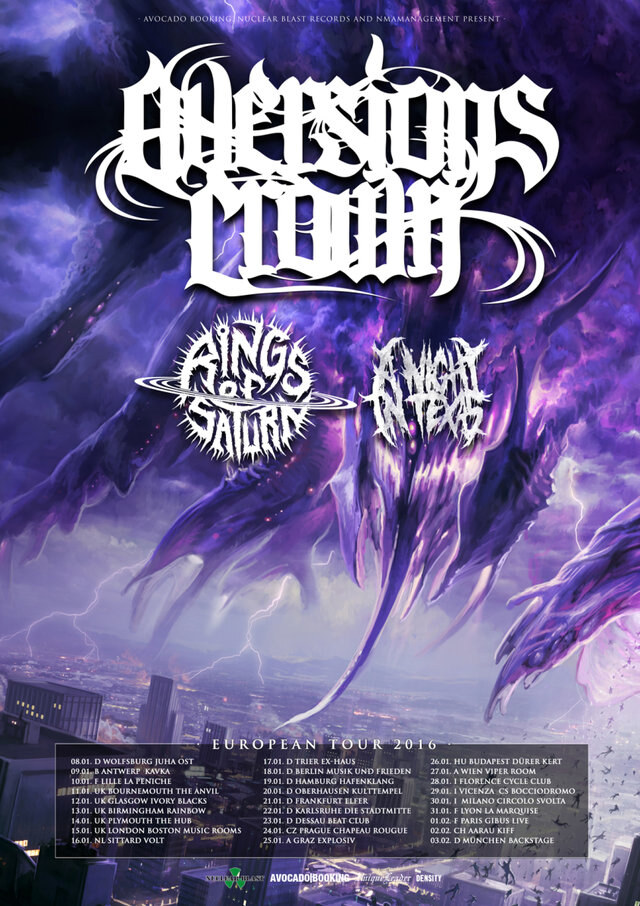 Aversions Crown kick off European tour today!