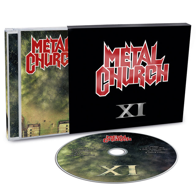 Metal Church announce track listing and unveil cover for new album "XI"