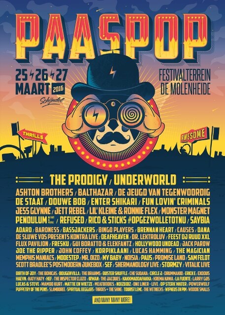 The Prodigy & Baltazar komen naar Paaspop