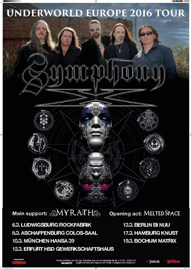 Symphony X kick off European tour next month; reveal new track video!