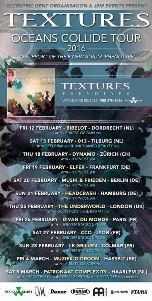 Textures track-by-track trailer #1 launched!