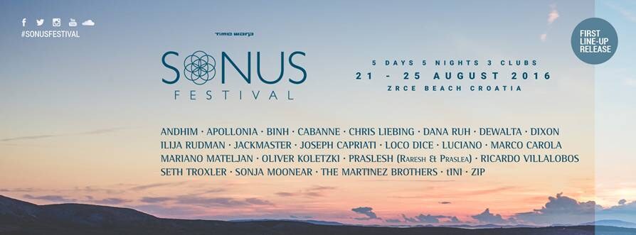 Time Warp presenteert de eerste namen voor Sonus Festival 