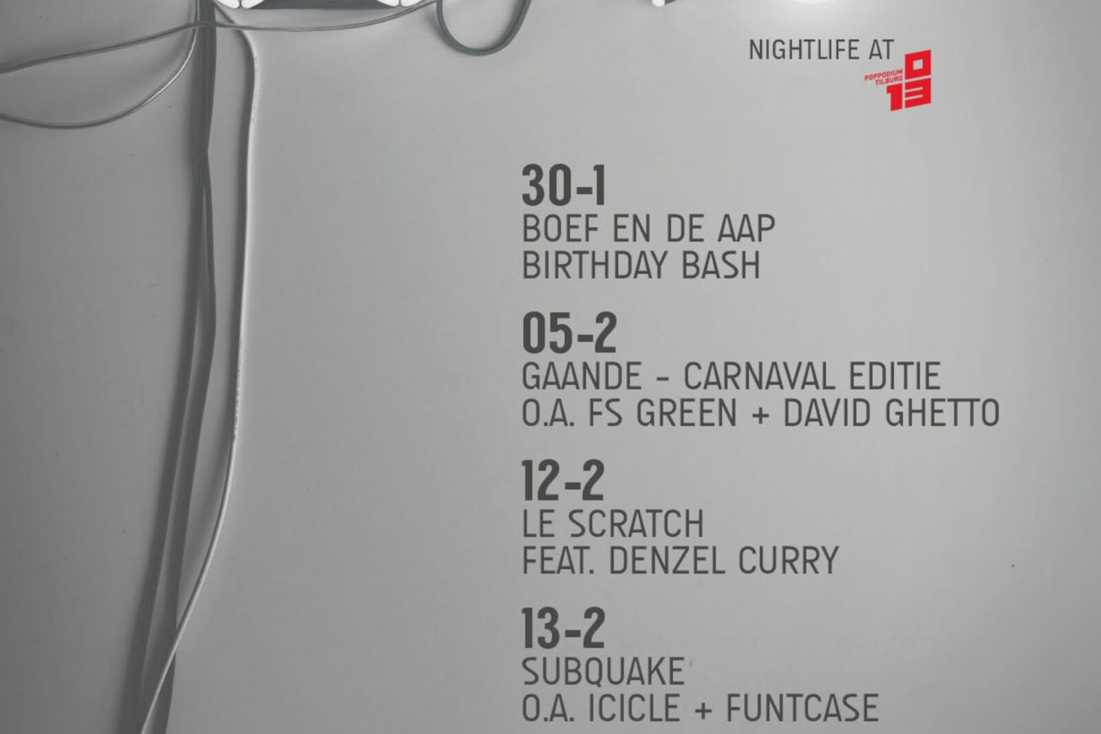  013 presenteert nieuw nachtlabel 00:13