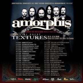Amorphis announced Textures as tour support!