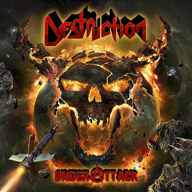 Destruction reveal cover artwork for »Under Attack«