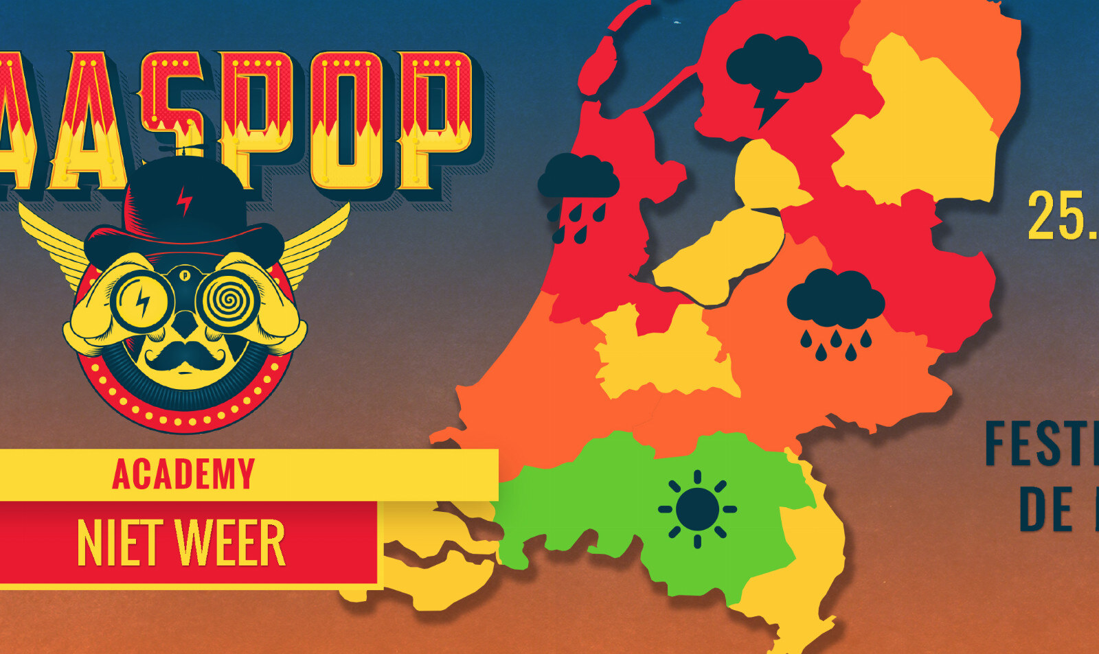 Paaspop Academy: jouw event versus het weerbericht