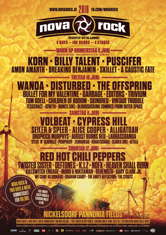 NOVA ROCK - New bands confirmed