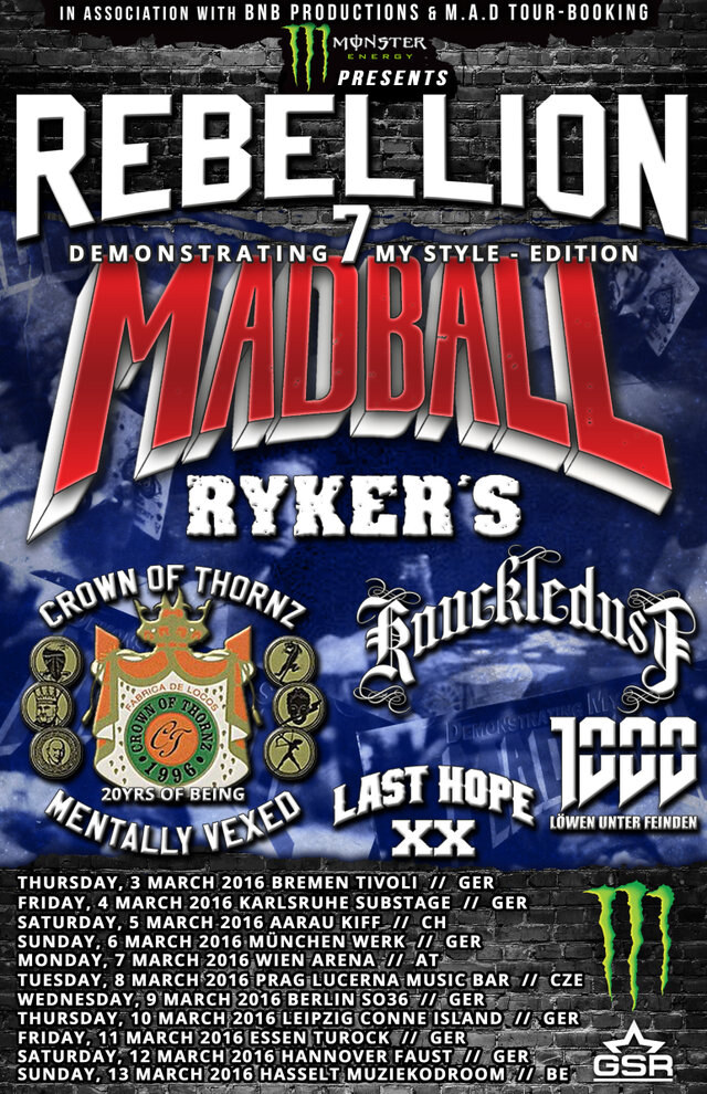 Madball kicked off European tour!