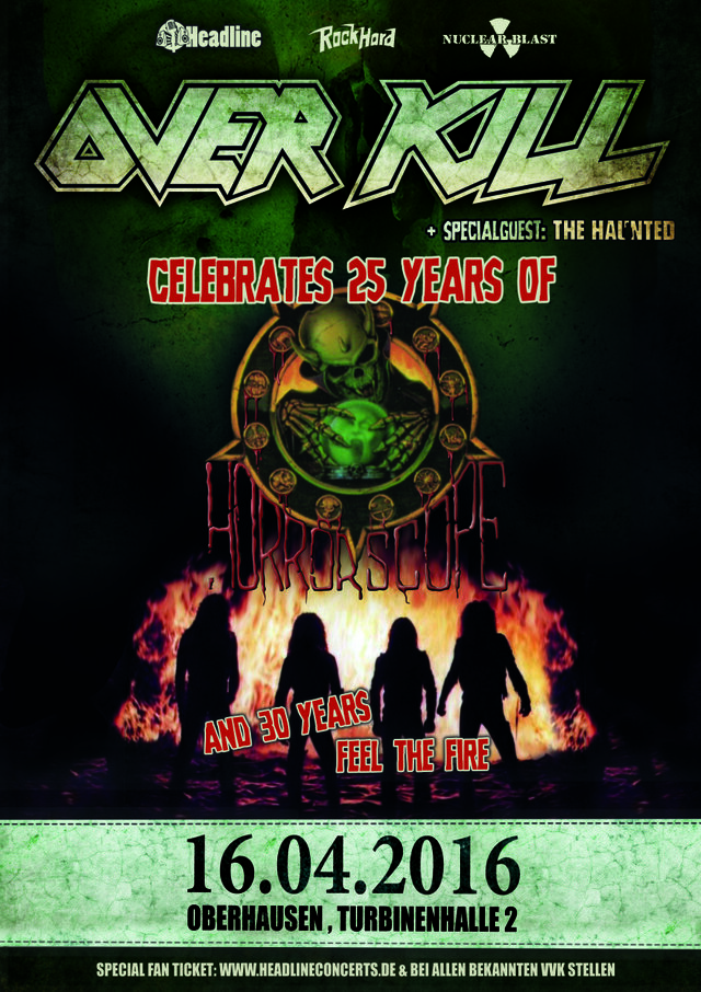 Overkill tour trailer unveiled!