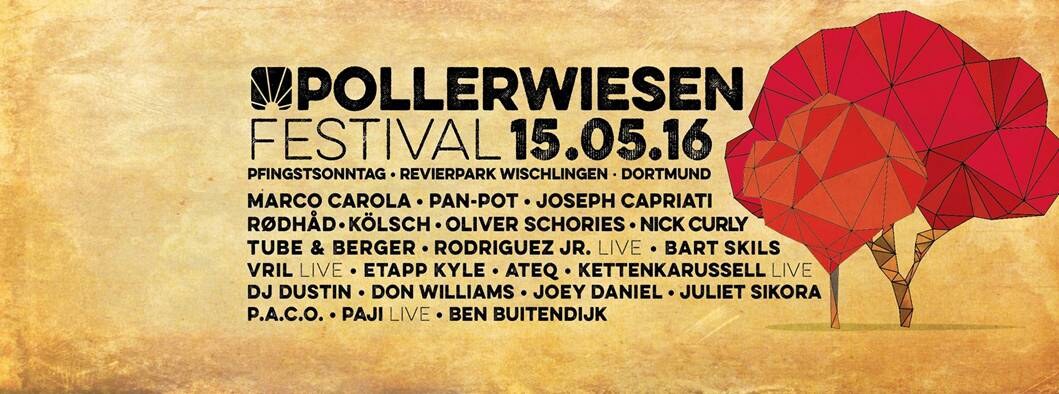Pollerwiesen Festival: 4 stages: Pinksterzondag, 15 mei @ Revierpark Wischlingen, Dortmund