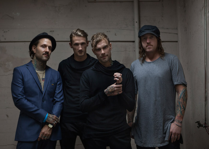 The Used release new CD/DVD "Live and acoustic at the palace" today