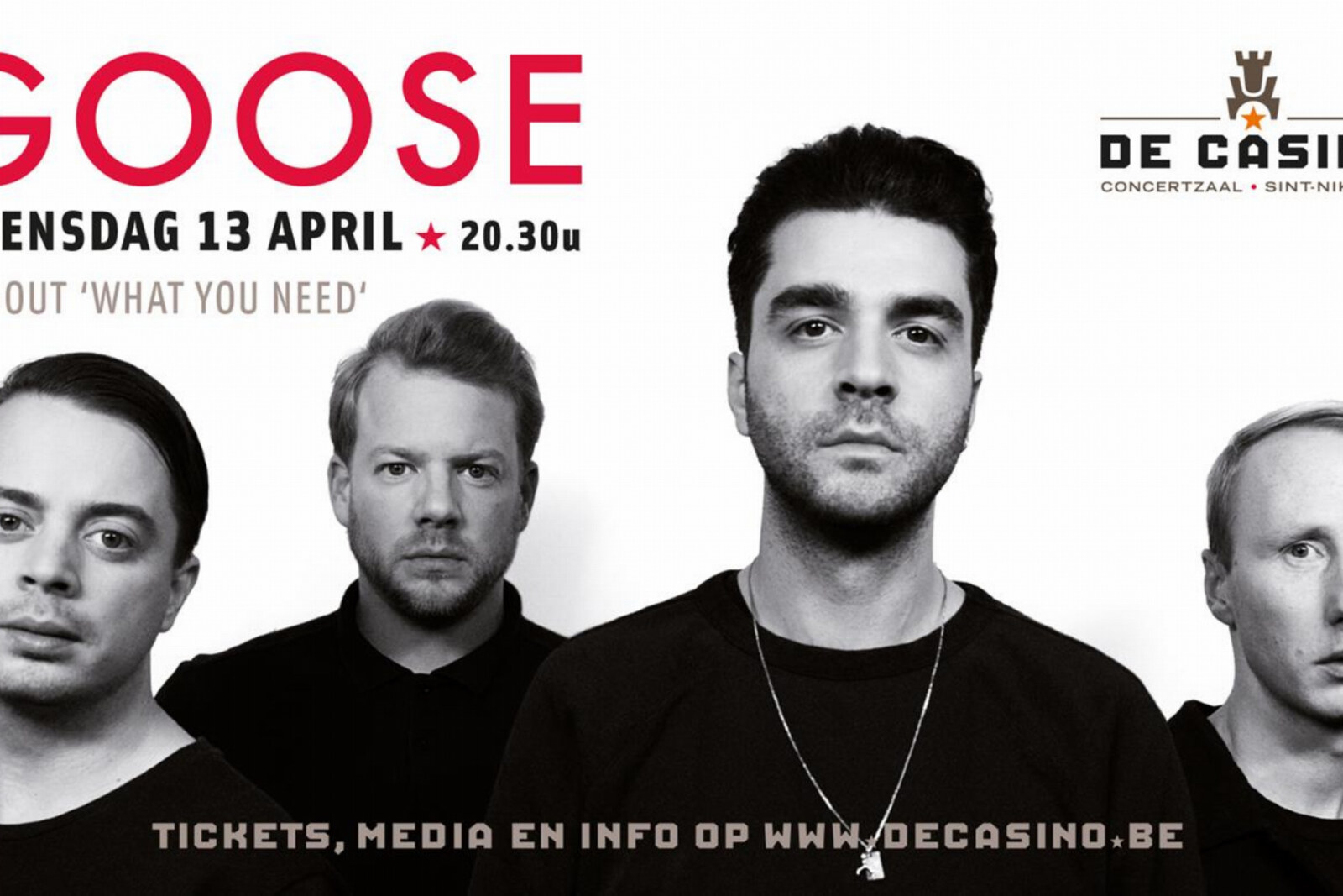 Goose speelt try-out in De Casino