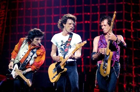 The Rolling Stones totally stripped