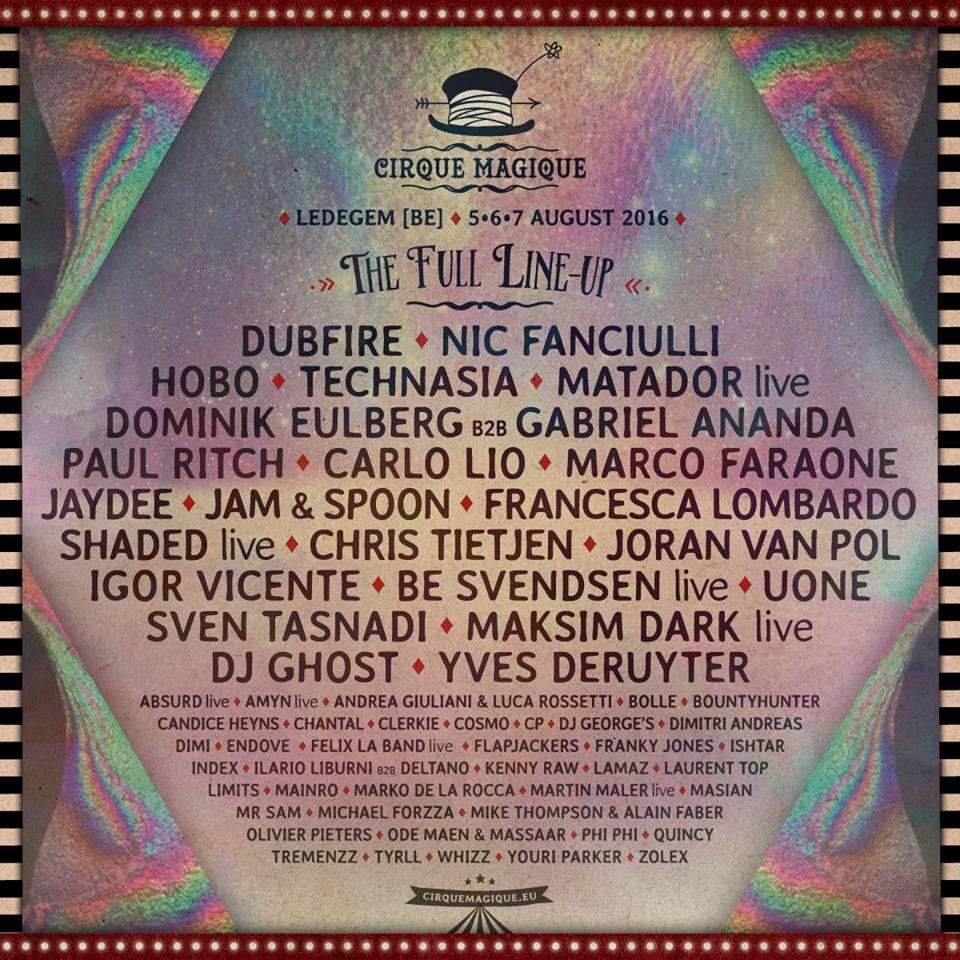 Tweede editie van Cirque Magique Festival