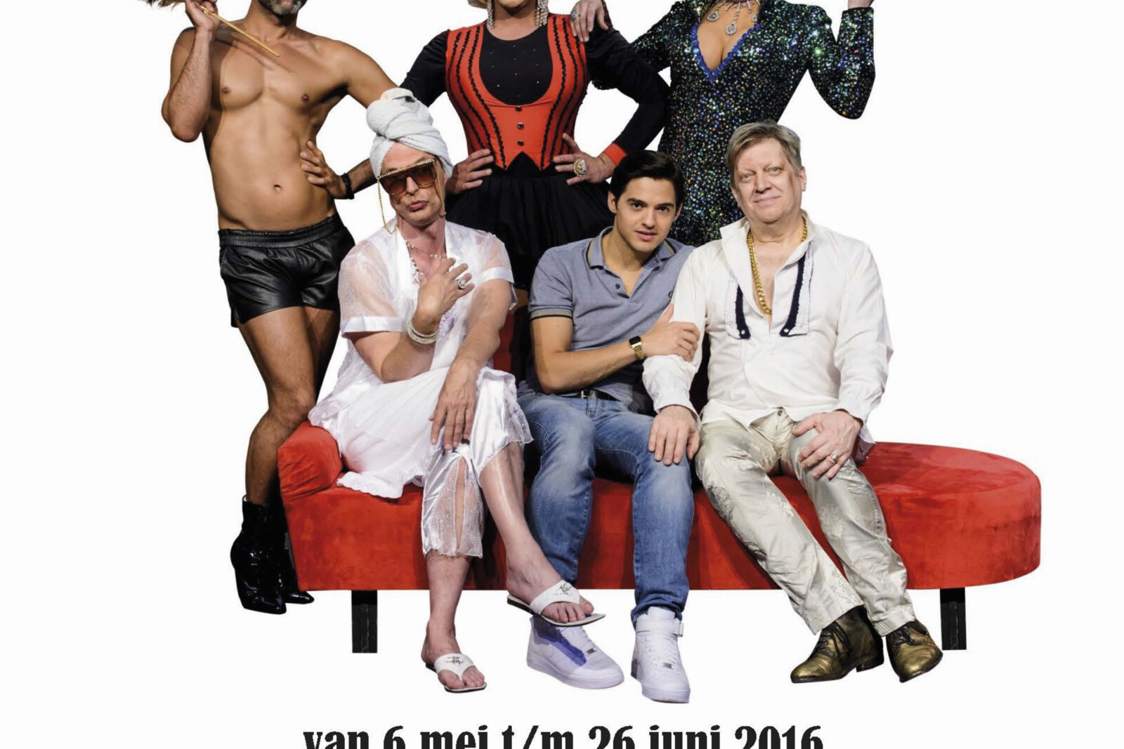 EWT Theater presenteert een veelbelovend theaterseizoen met La Cage aux Folles en vijf succeskomedie's waarin grote namen meespelen.
