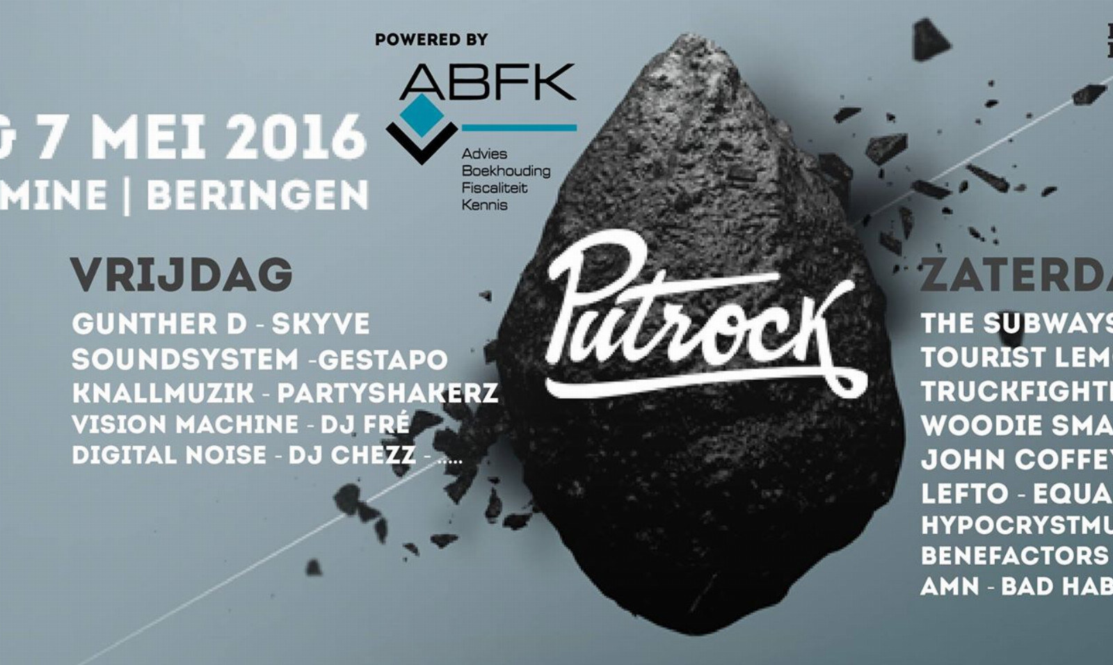 Putrock is er klaar voor!