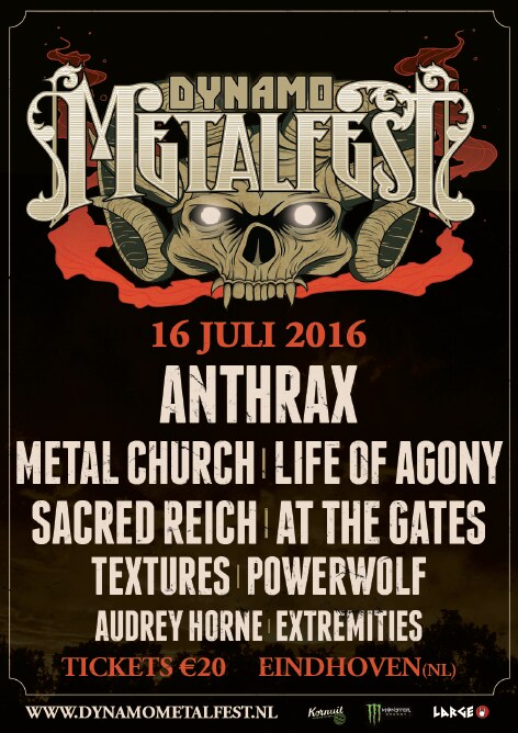 Final line up for Dynamo Metal Fest 2016 confirmed
