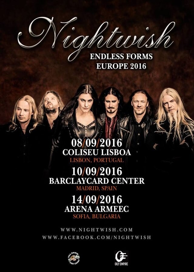 Nightwish announce new tour dates!