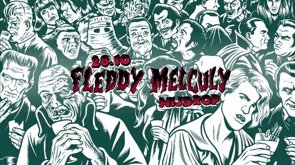 Fleddy Melculy op 28 oktober in Nijdrop