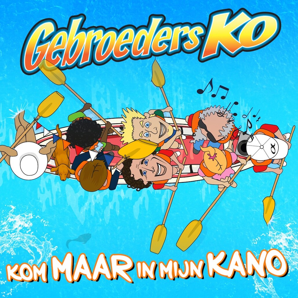 Gebroeders Ko opnieuw (letterlijk) de boot in met nieuwe single 'Kom maar in mijn kano'