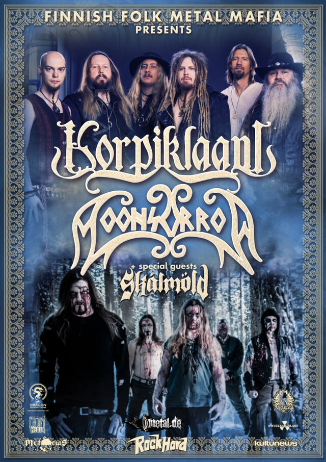 Korpiklaani announce second leg of European co-headline tour with Moonsorrow