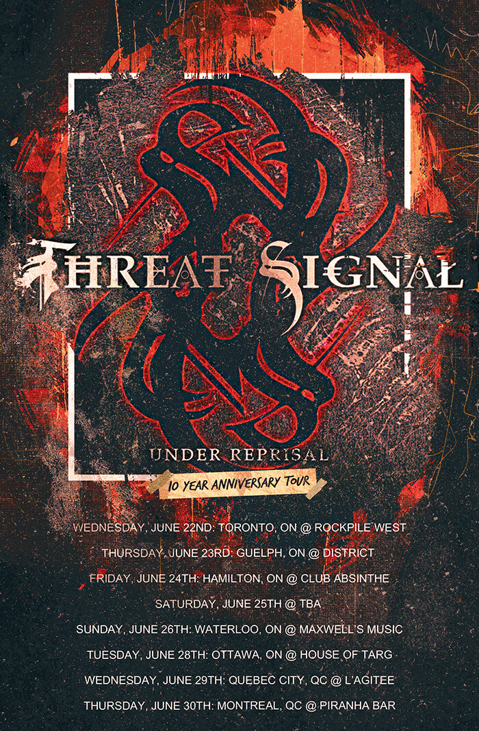 Threat Signal announce 10 year anniversary tour
