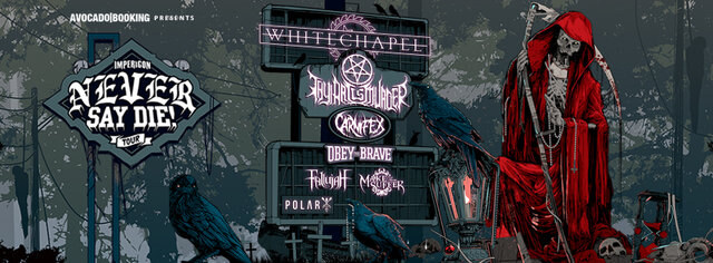 Thy Art is Murder, Carnifex & Fallujah to take part in INSD! 2016!