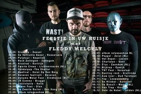 Fleddy Melculy organiseert 'Feestje In Uw Huisje' op Graspop