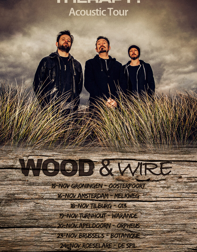 Therapy? kondigt akoestische/unplugged najaarstournee 'Wood & Wire' aan