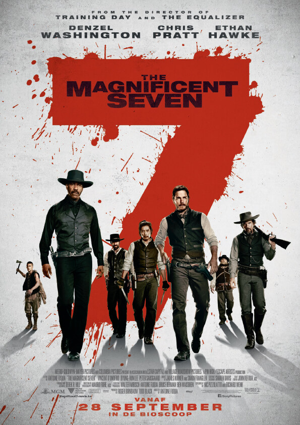 Eerste poster voor The Magnificent Seven