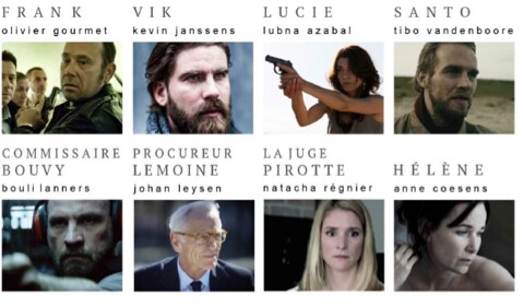Kevin Janssens en Johan Leysen naast  Olivier Gourmet en Bouli Lanners in actiethriller Tueurs