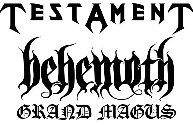 Testament, Behemoth & Grand Magus - to tour with Amon Amarth