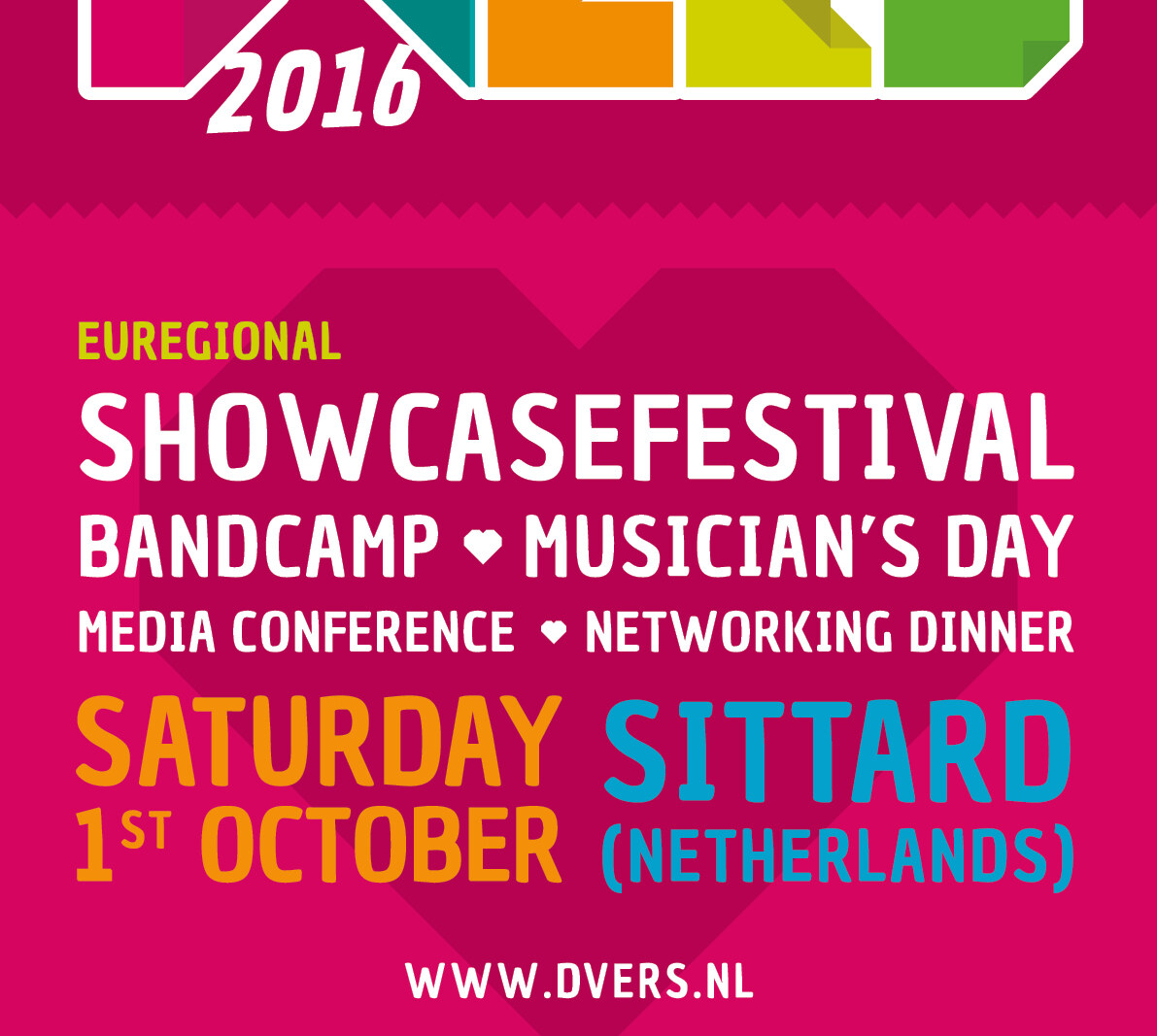 Popmuziek als bindmiddel voor Euregionale samenwerking tijdens DVERS