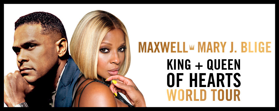Maxwell & Mary J. Blige komen voor uniek dubbelconcert naar Vorst Nationaal op 17 oktober
