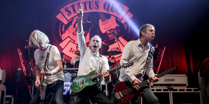 Status Quo komt naar Ancienne Belgique
