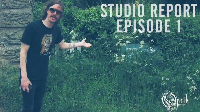 Opeth releases first studio blog for "Sorceress"