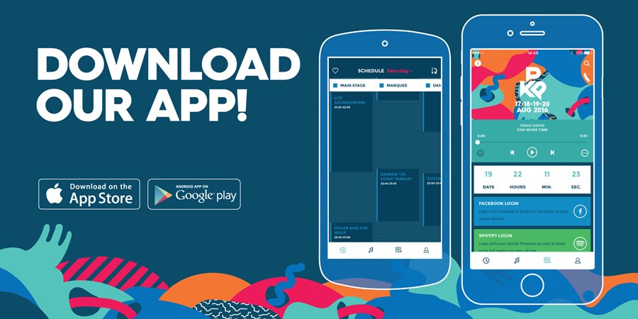 Pukkelpop lanceert app voor iOS en Android