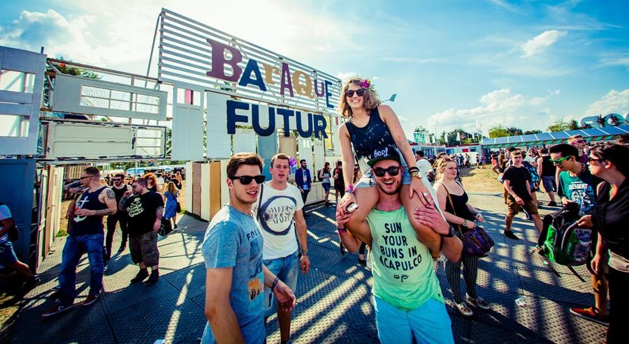 Baraque Futur op Pukkelpop