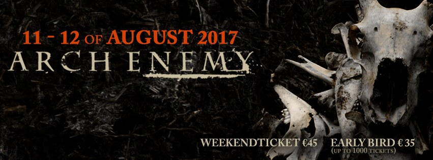 Arch Enemy op Into the Grave 2017!