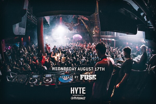FUSE Ibiza Amnesia Terrace takeover