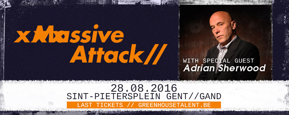 Adrian Sherwood in voorprogramma Massive Attack nu zondag op het Sint-Pietersplein in Gent