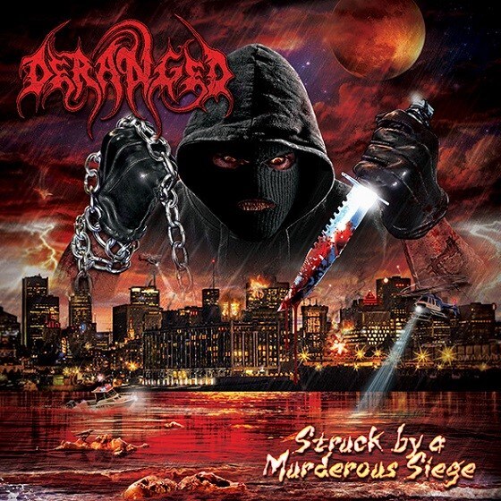 Sweden's Deranged unveil new album cover made by Mike Hrubovcak