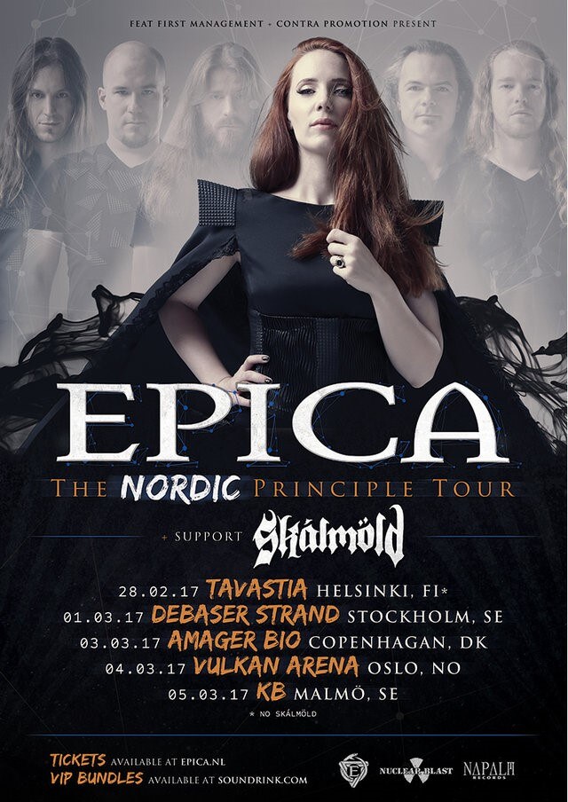 Epica announce "The Nordic And Russian Principle Tour"!