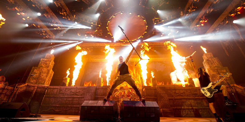 Iron Maiden op zaterdag 22 april in het Sportpaleis
