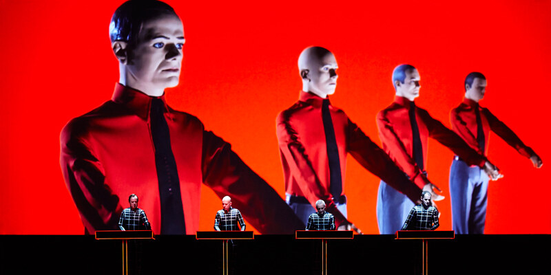 KRAFTWERK 3-D - THE CATALOGUE 1 2 3 4 5 6 7 9 komt naar België