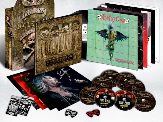 Mötley Crüe  Announce The Worldwide Release Of Box Set "Mötley Crüe: The End"  On November 25th