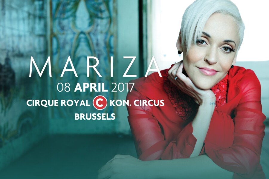 Mariza met haar Mundo 360º Tour Op 8 April in het Koninklijk Circus te Brussel