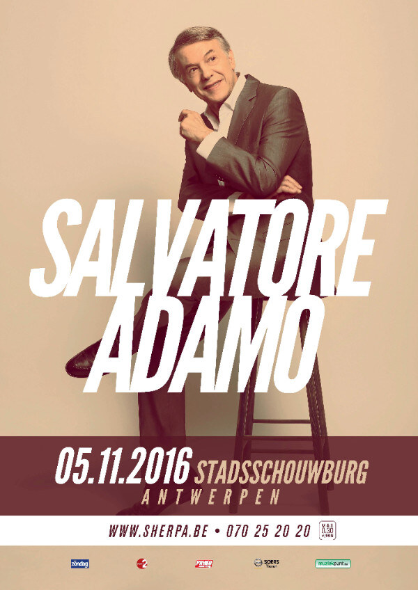 Salvatore Adamo klaar voor verjaardagsconcert op 5 november in Stadsschouwburg Antwerpen!