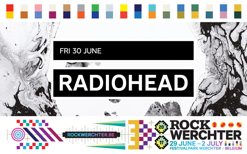 Radiohead komt naar Rock Werchter
